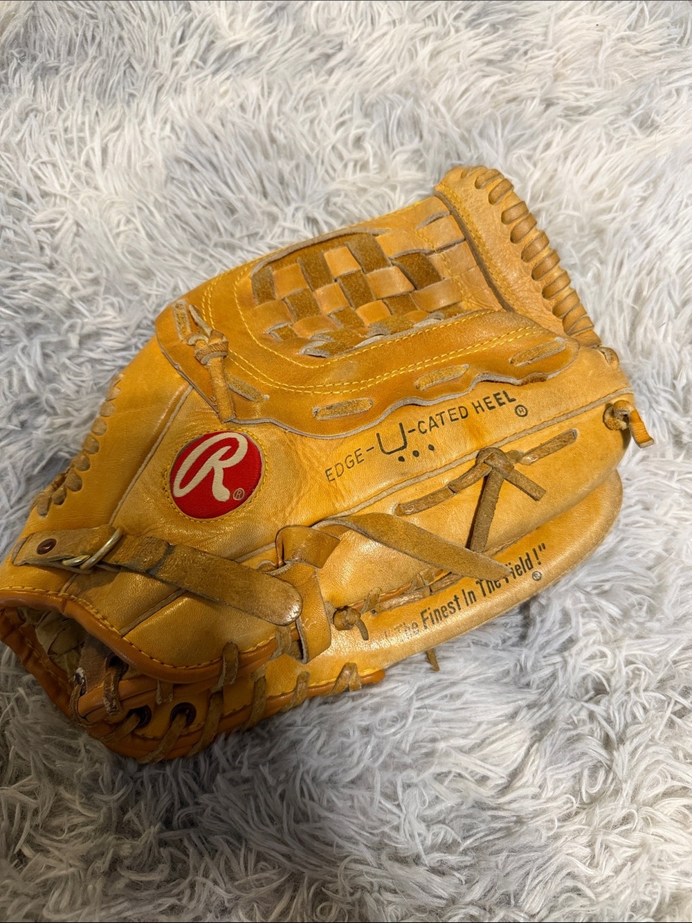 Rawlings Leather Baseball Glove RBG 36- Left Hand